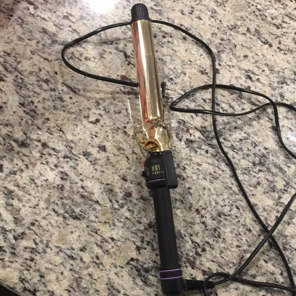 Hot Tools curling iron, 1.25 in barrel